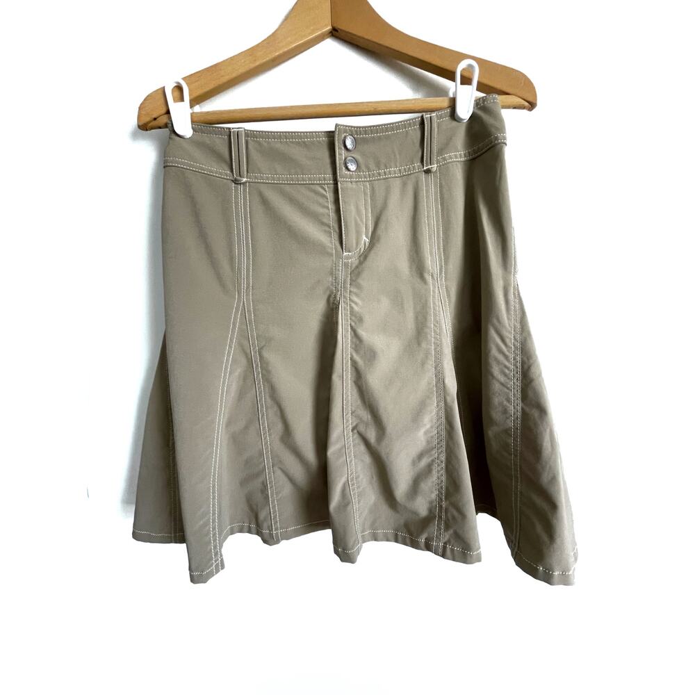 Athleta Whatever Skort Tan Solid Stretch Lightwei… - image 1